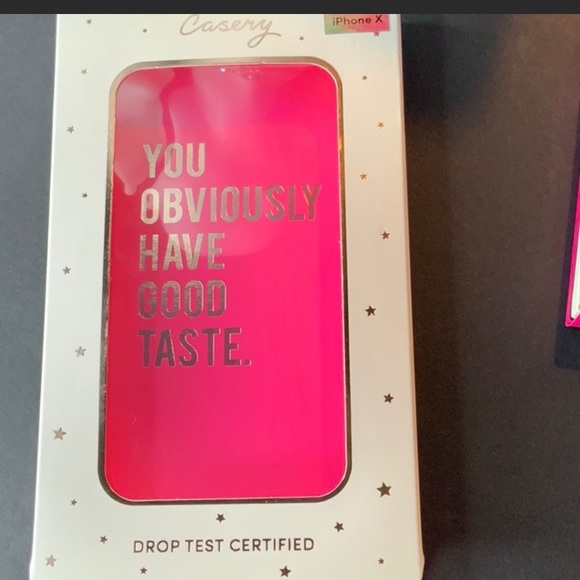 I Phone X Case Pink Slim Fit Anti Scratch #H992 - Picture 3 of 7